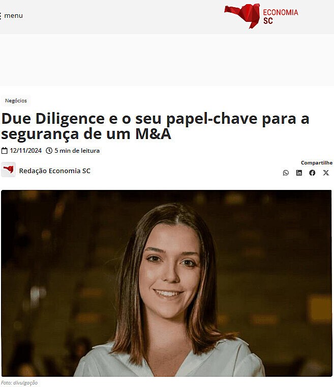 Due Diligence e o seu papel-chave para a segurana de um M&A